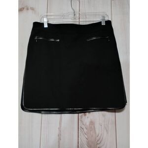 White House Black Market Skirt‎ Ladies 8 Short Zipper Pocket